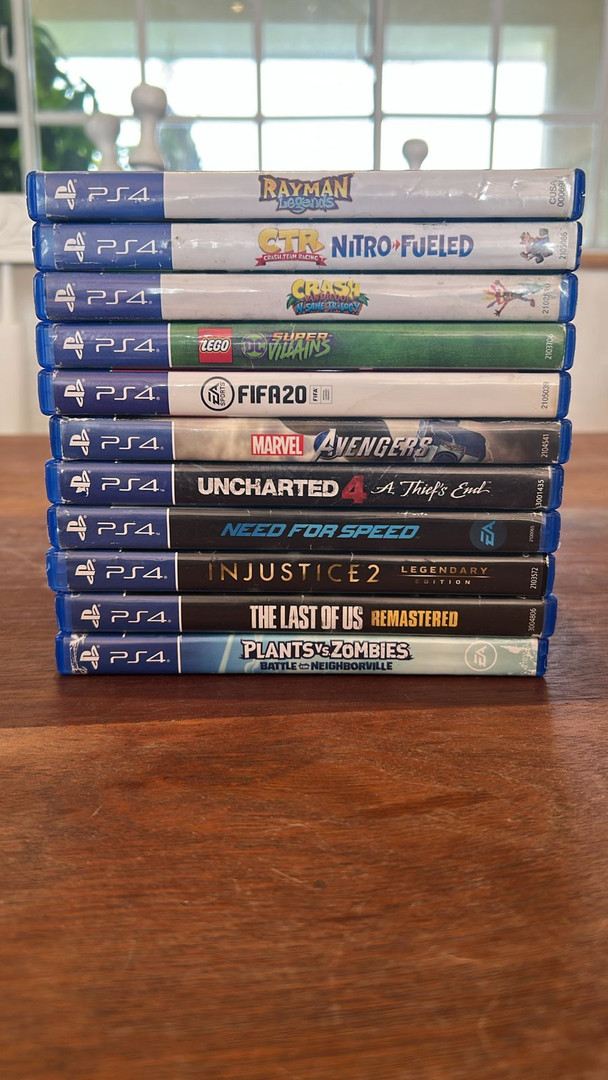 consolas y videojuegos -  PS4 Slim con Control y 11 Juegos (500GB) 7