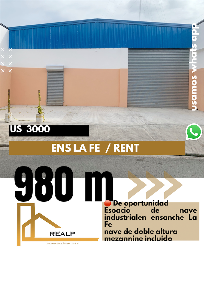 oficinas y locales comerciales - Nave para alquiler o venta Ens La Fe 0