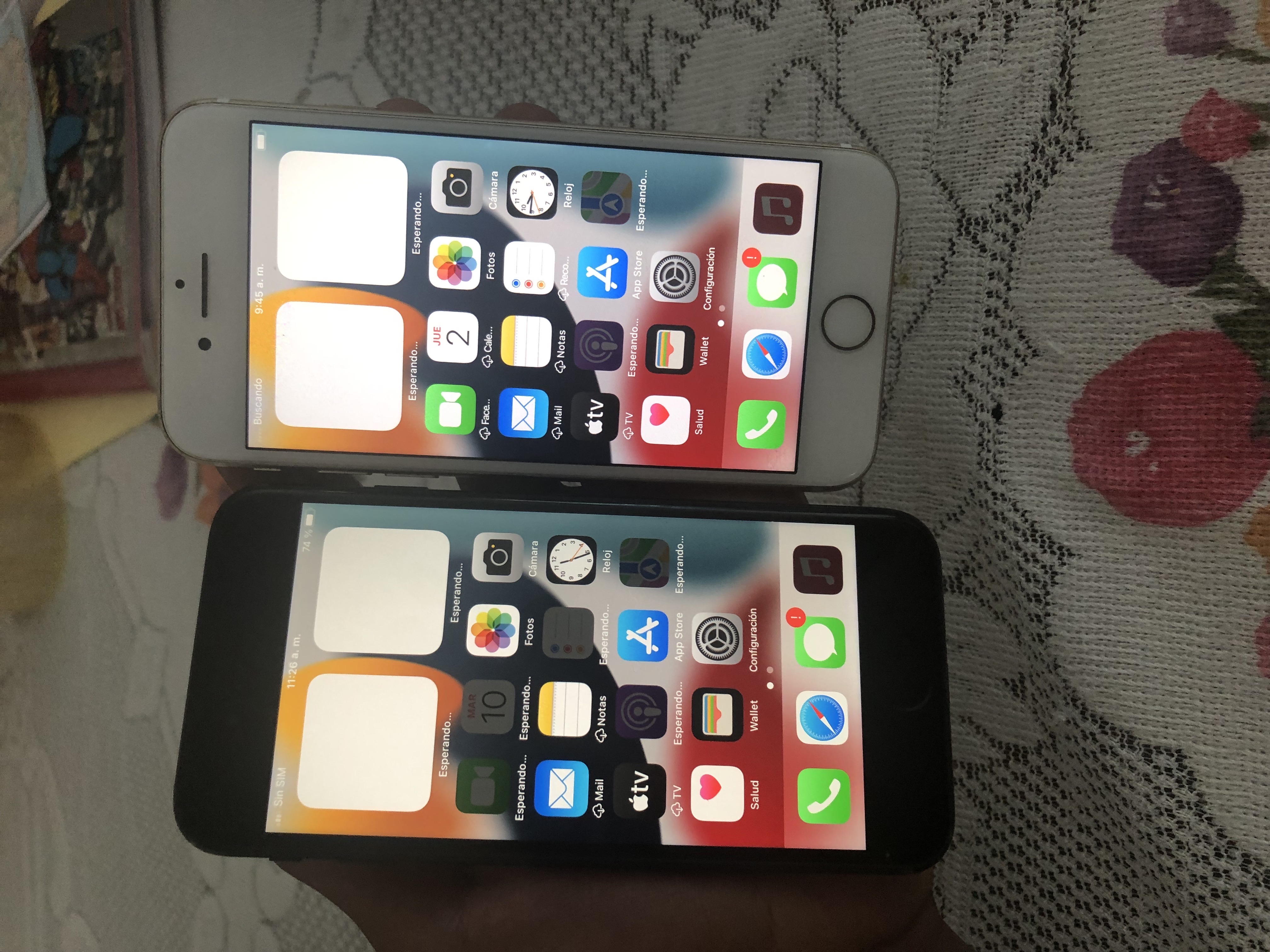 celulares y tabletas - iPhone 7normal baypass full señal uno de 128gb y el otro de 32 1