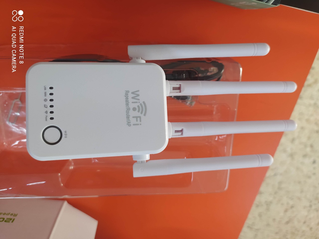 accesorios para electronica - Repetidor Wifi de 4 Antena
