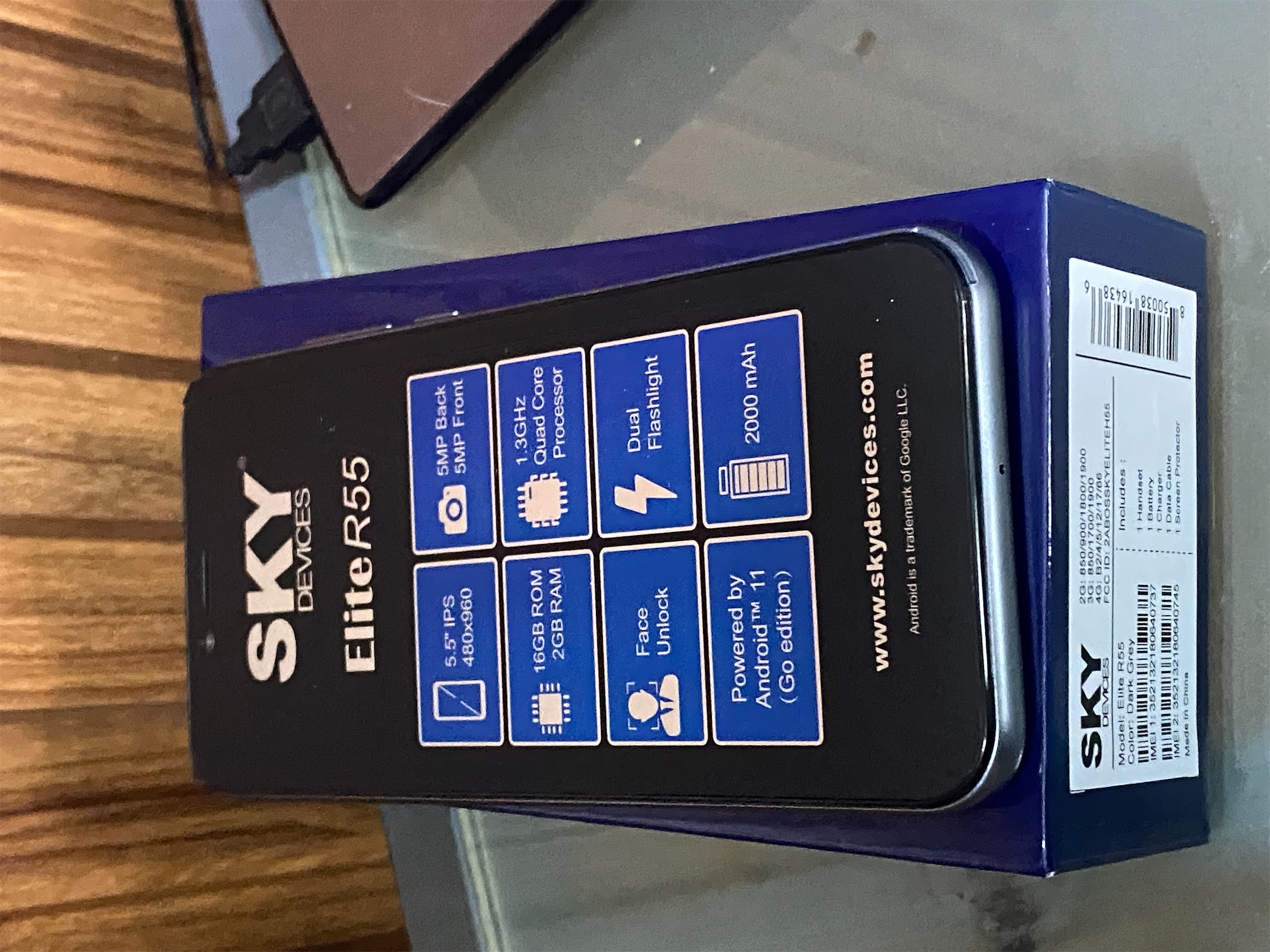 celulares y tabletas - SKY R55 dual sim  1
