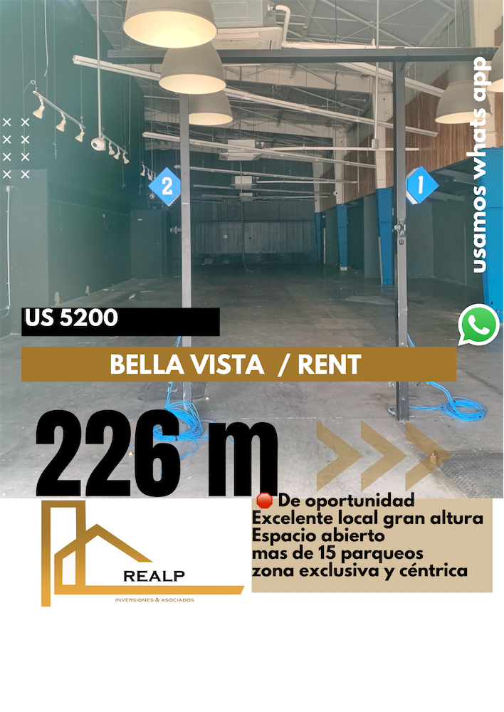 oficinas y locales comerciales - De oportunidad local en bella vista 0