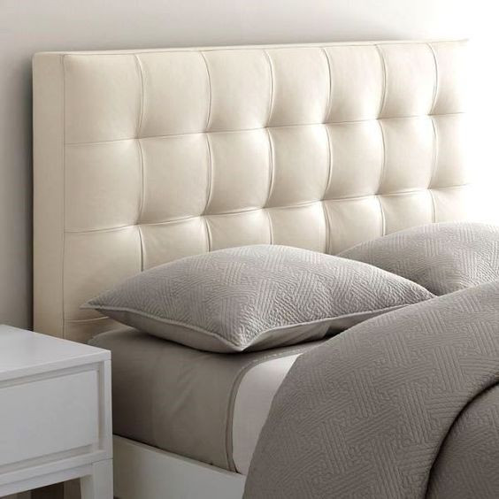 muebles y colchones - Cama color Beige Crema tapizada+colchón. Nueva