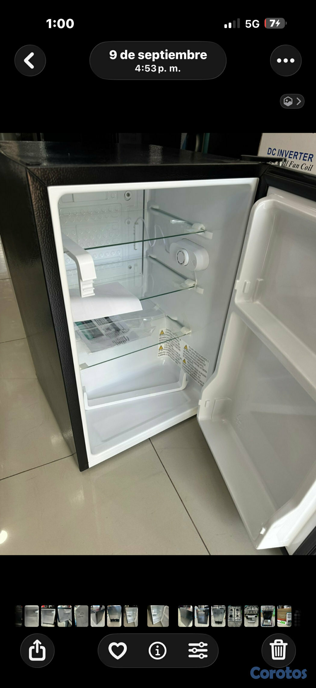 electrodomesticos - Neverita Ejecutiva Hisense Negra 2