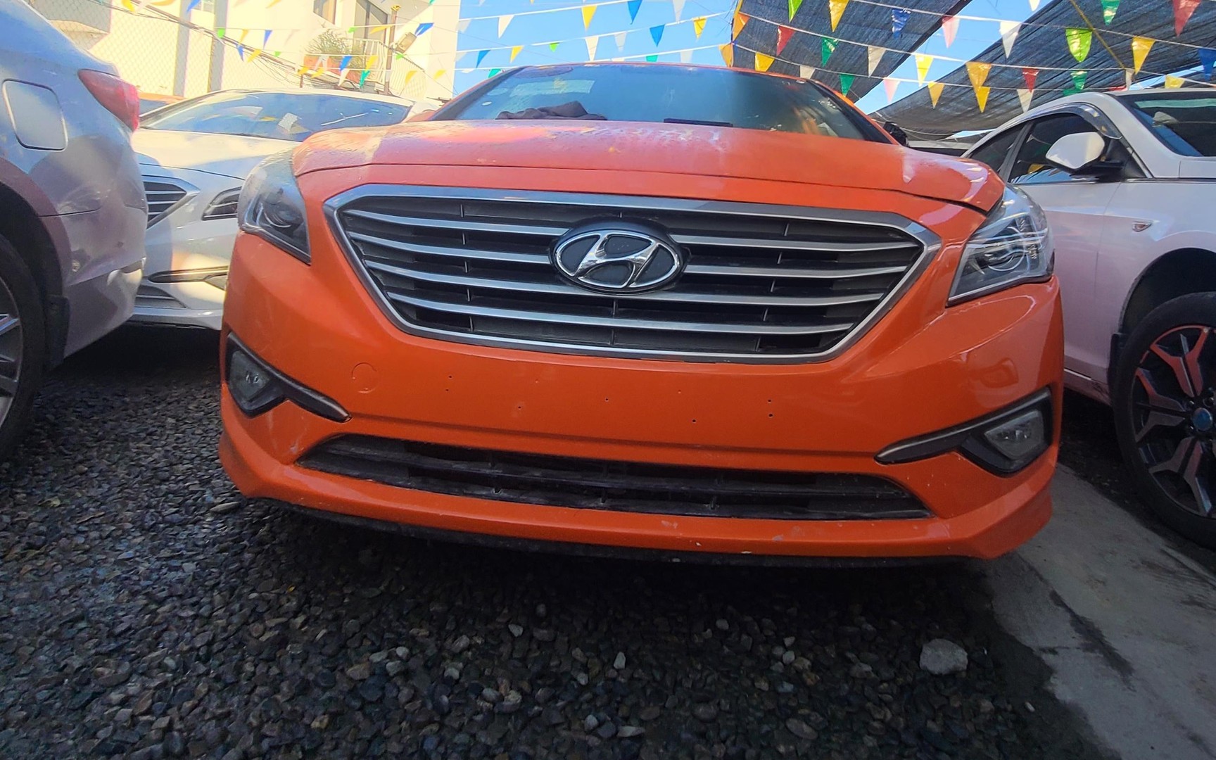 carros - HYUNDAI SONATA LF 2017  NARANJA