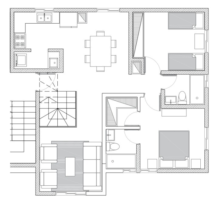 apartamentos - Proyecto de apartamentos 
Próximo a la Independencia 
 7