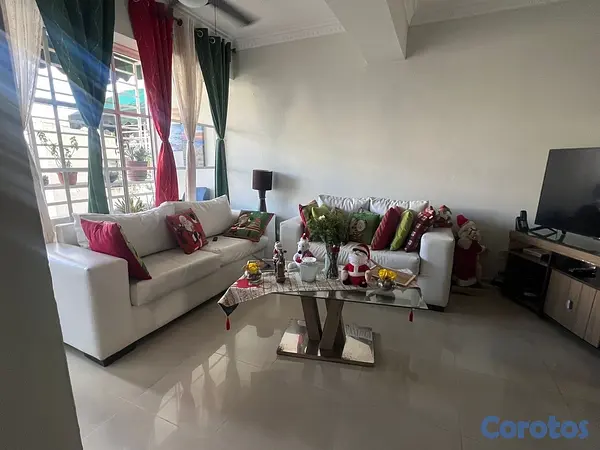muebles y colchones - juego de mueble en leder  2