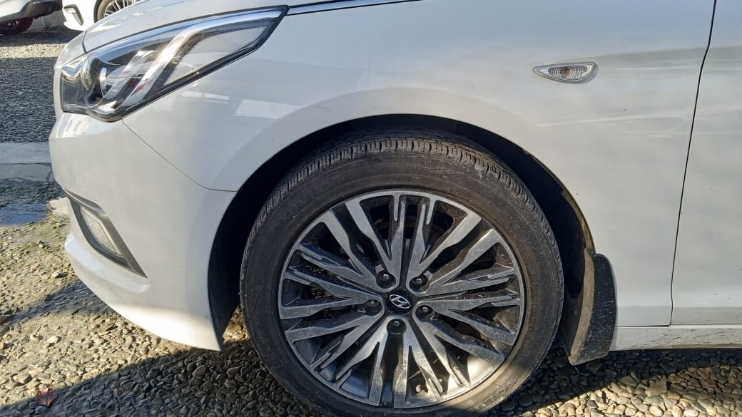 carros - HYUNDAI SONATA 2017 BLANCO 2