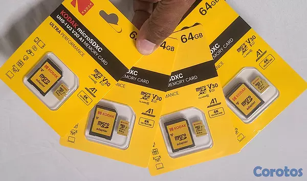 accesorios para electronica - Memoria Micro SD Marca Kodak de 64gb también de 32gb 2