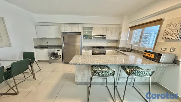 apartamentos - Apartamento Amueblado en Piantini 5