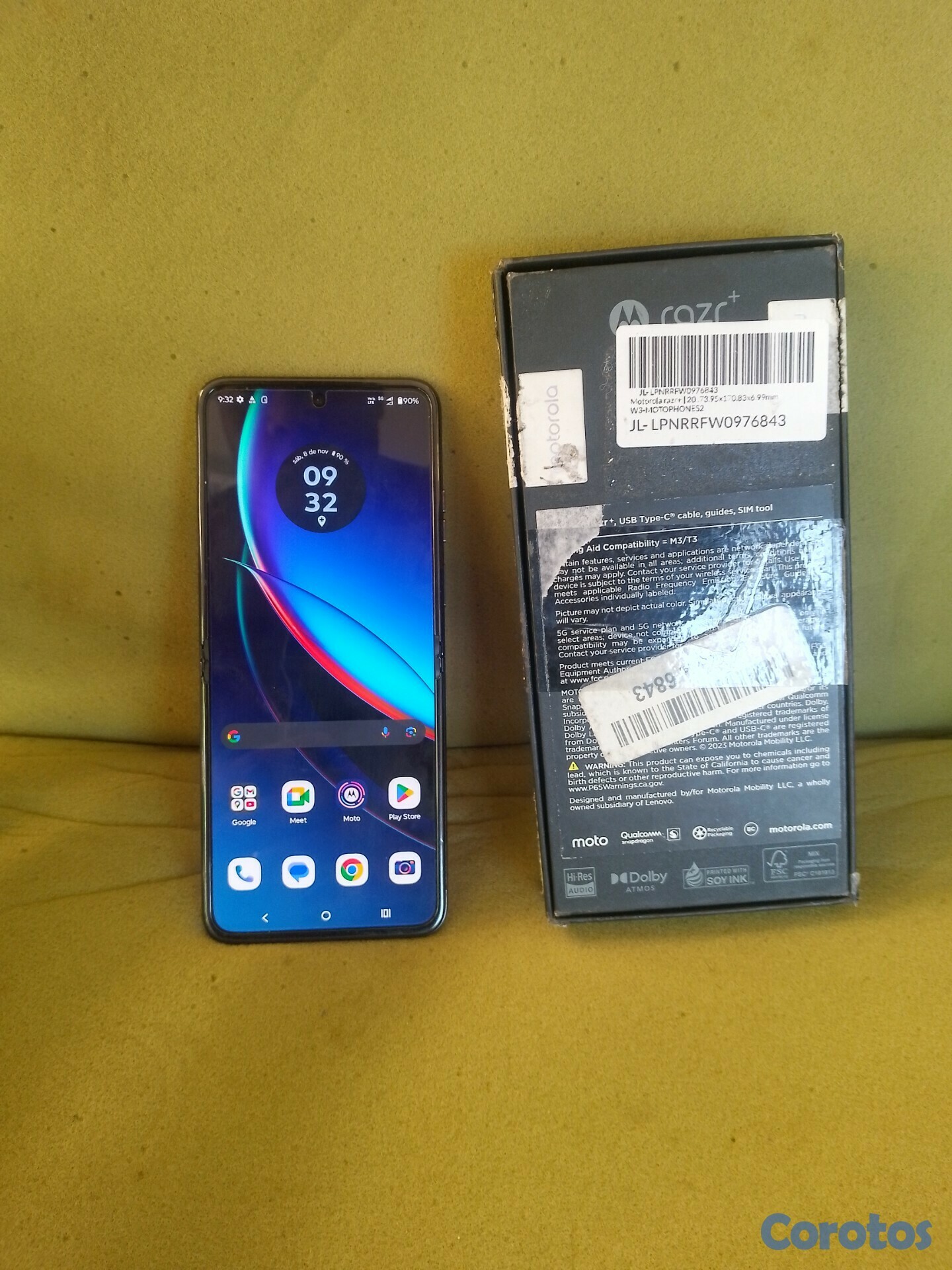 celulares y tabletas - Motorola Razr 2023 Plus 256GB Desbloqueado  1