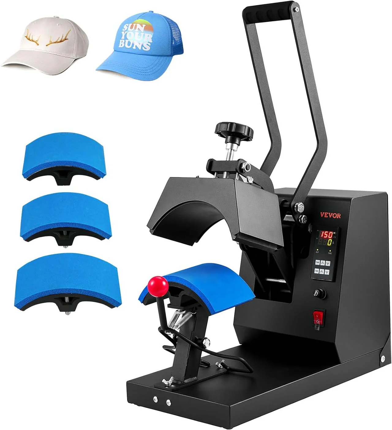 otros electronicos - Máquina de sublimación para gorras 4 en 1 1