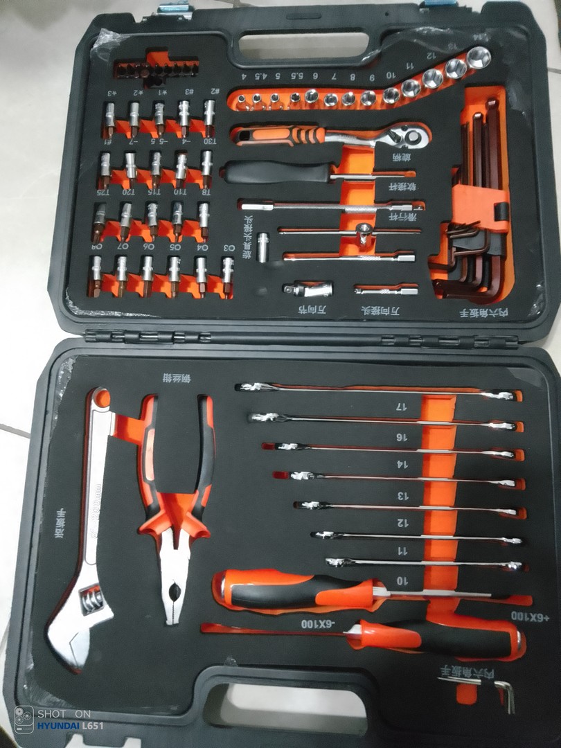 herramientas, jardines y exterior - KIT DE HERRAMIENTAS HS-T-CS1 7