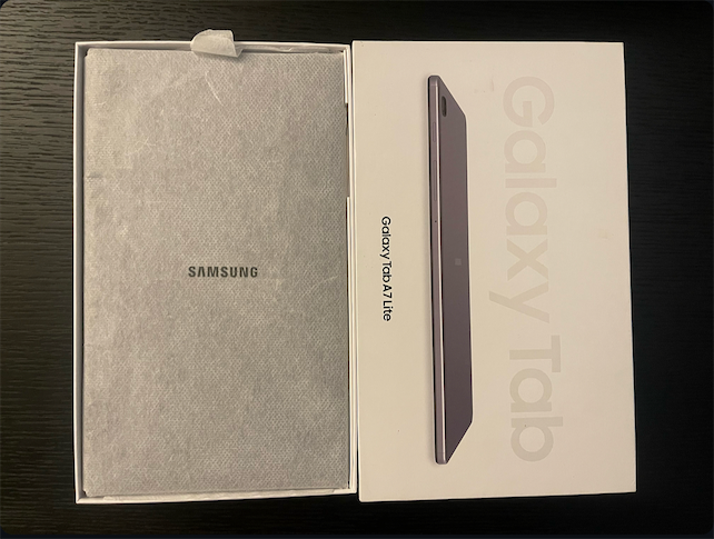 celulares y tabletas - Tablet GALAXY A7 Lite SAMSUNG nuevo de caja con accesorios Factory. 