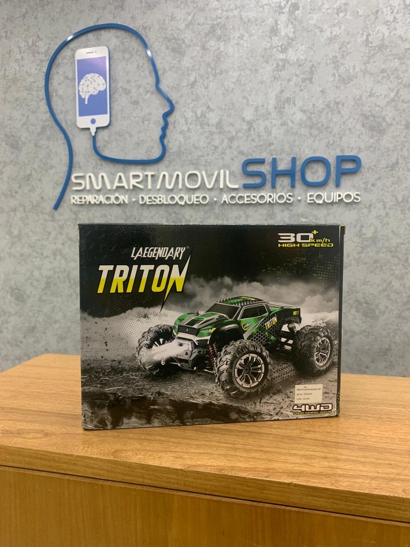 otros electronicos - CARRITO A CONTROL REMOTO LAEGENDARY TRITON (SOMOS TIENDA FISICA) 0