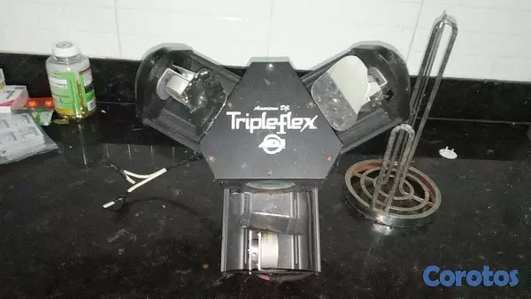 otros electronicos - American DJ Tripleflex - Juego de Luces Central LE 5