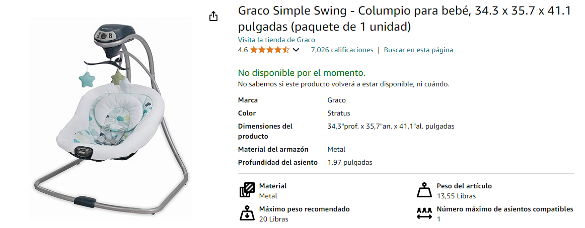 accesorios - Columpio