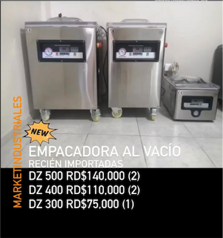 servicios profesionales - EMPACADORAS ✅
Recién importadas