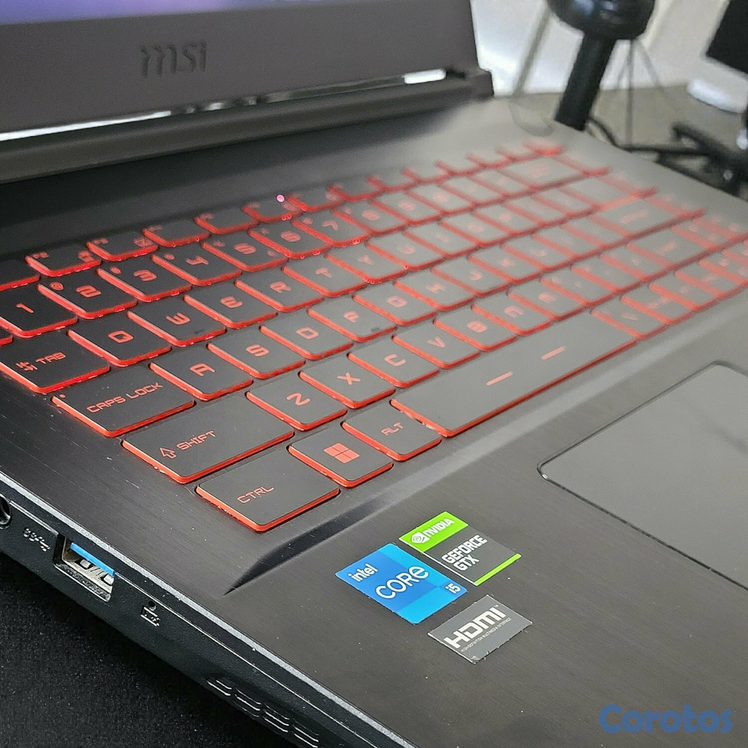 computadoras y laptops - Laptop Gaming MSI Thin G63 i5 11va | 16 GB RAM | GTX 1650 | SSD  6