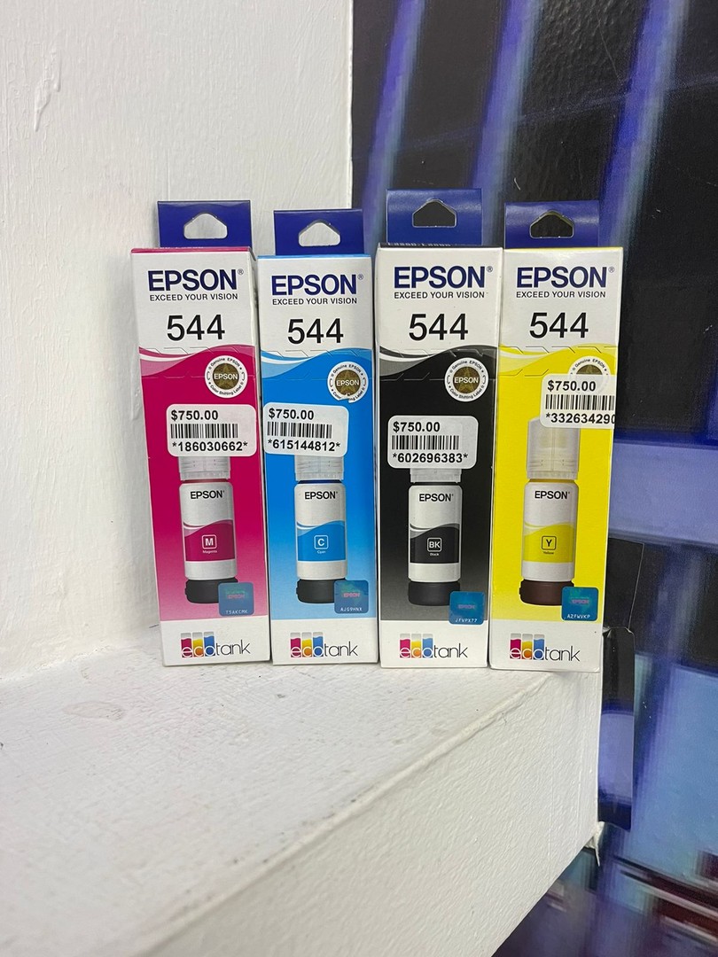 impresoras y scanners - Tintas Para Impresora Epson Modelo 544 Varios colores 2