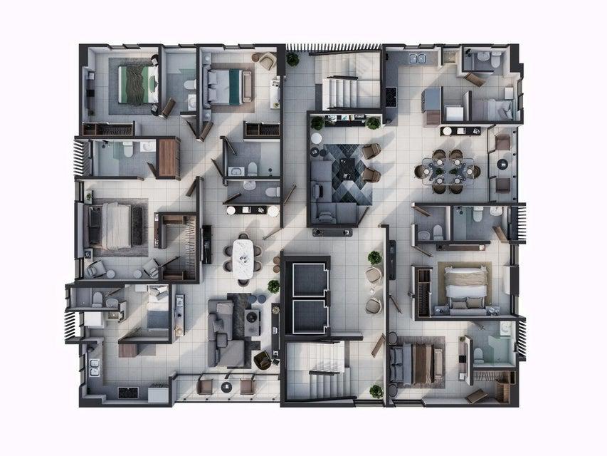 apartamentos - Venta de Apartamento en Evaristo Morales 5