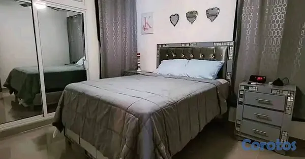 apartamentos - 1er piso Amueblado enbdorado 1ro a 10 minutos de unión médica  9
