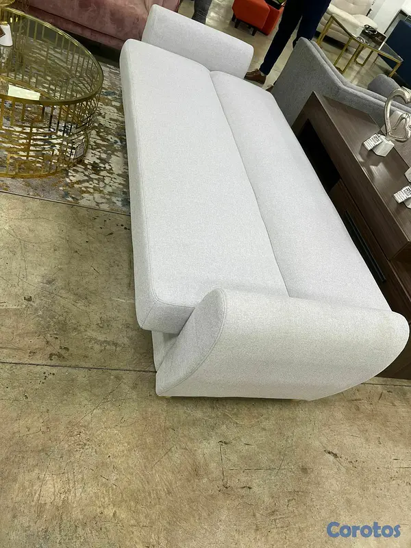 muebles y colchones - Sofa cama grande y práctico con almacenamiento 3
