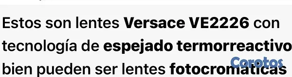 joyas, relojes y accesorios - lentes Versace orijinales traídos de Italia 6000 2