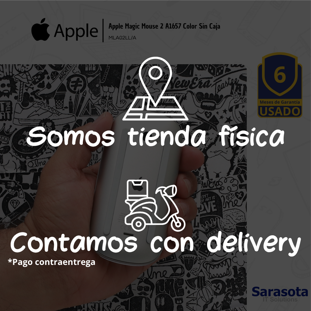 accesorios para electronica - Apple Magic Mouse 2 A1657 Color Sin Caja 2