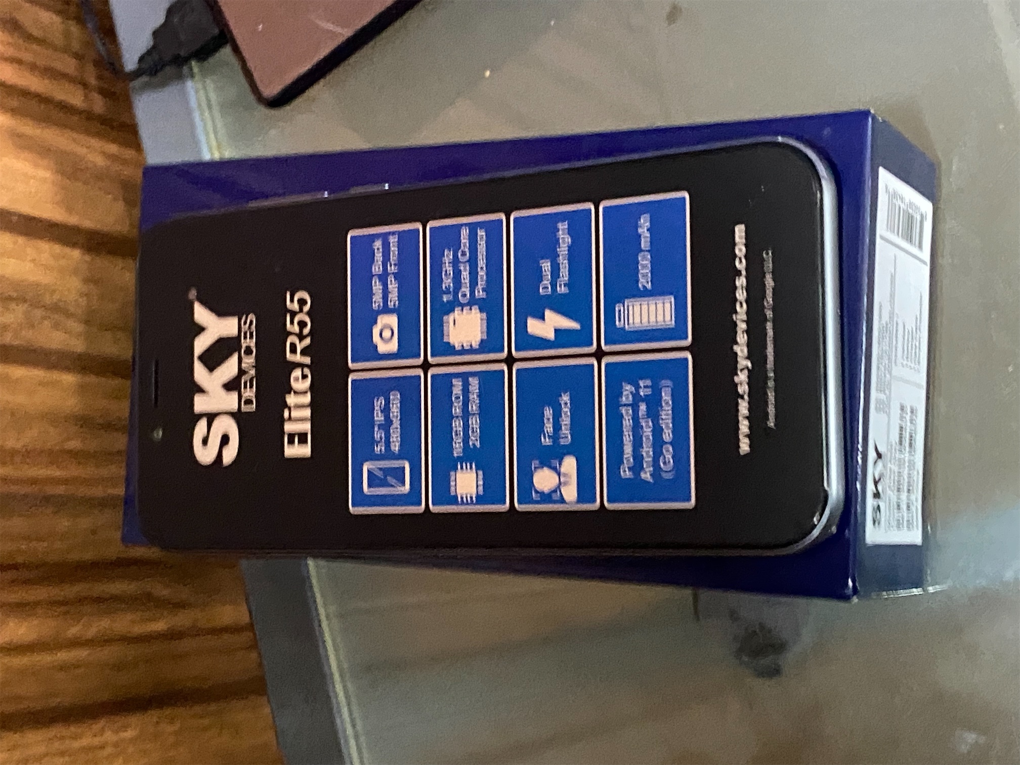 celulares y tabletas - SKY R55 dual sim  2