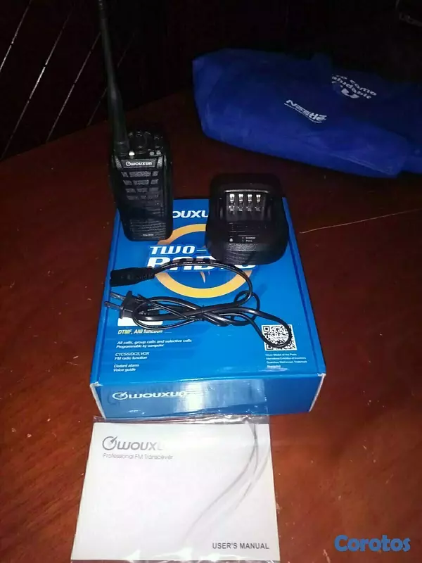 otros electronicos - Radio de comunicación marca WOUXUN KG-998 4