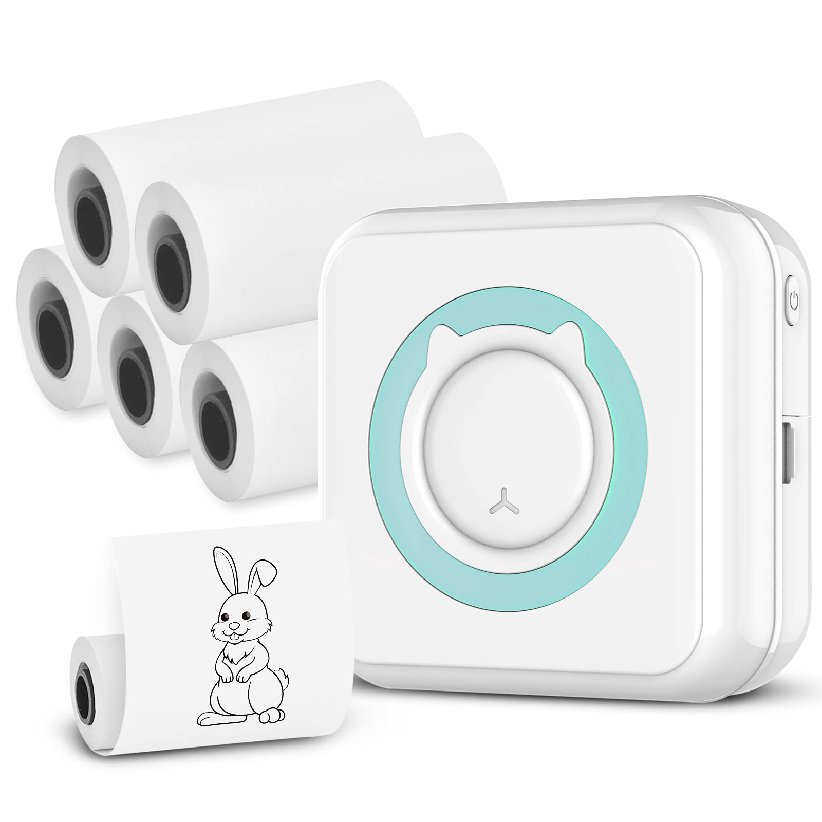impresoras y scanners - ETIQUETA CON PEGA DE MINI IMPRESORA JY290