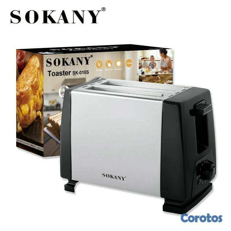 cocina - Tostadora eléctrica de 2 rebanadas de calefacción rápida automática 3