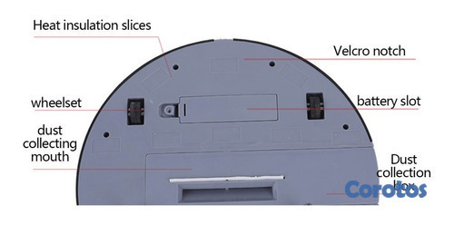 electrodomesticos - Aspiradora robot recargable XIMEIJIE 3