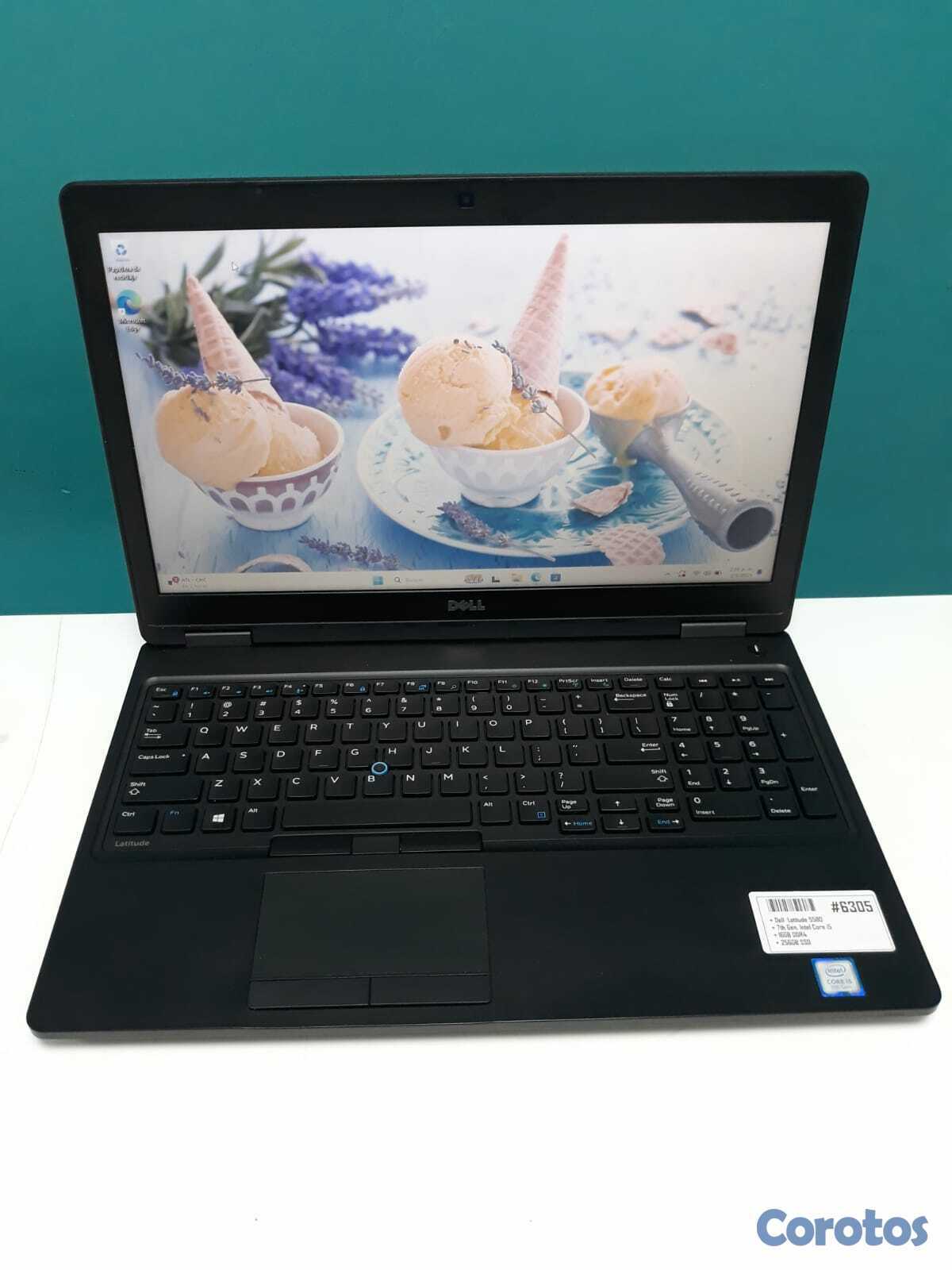 computadoras y laptops - `Laptop, Dell Latitude 5580 / 7th Gen, Intel Core  1