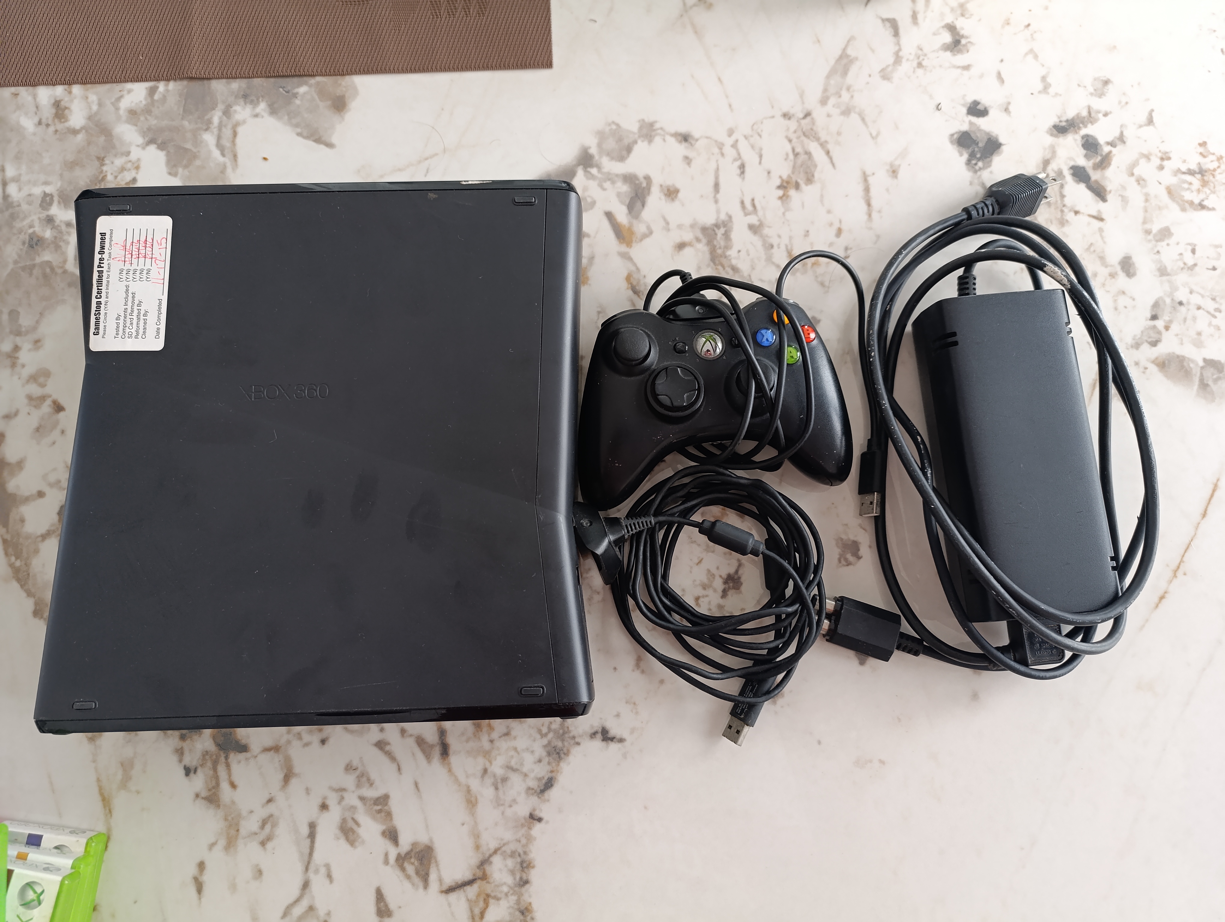 consolas y videojuegos - XBOX 360 + 1 CONTROL + 9 JUEGOS 1