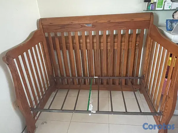 muebles - Cuna cama de madera  1