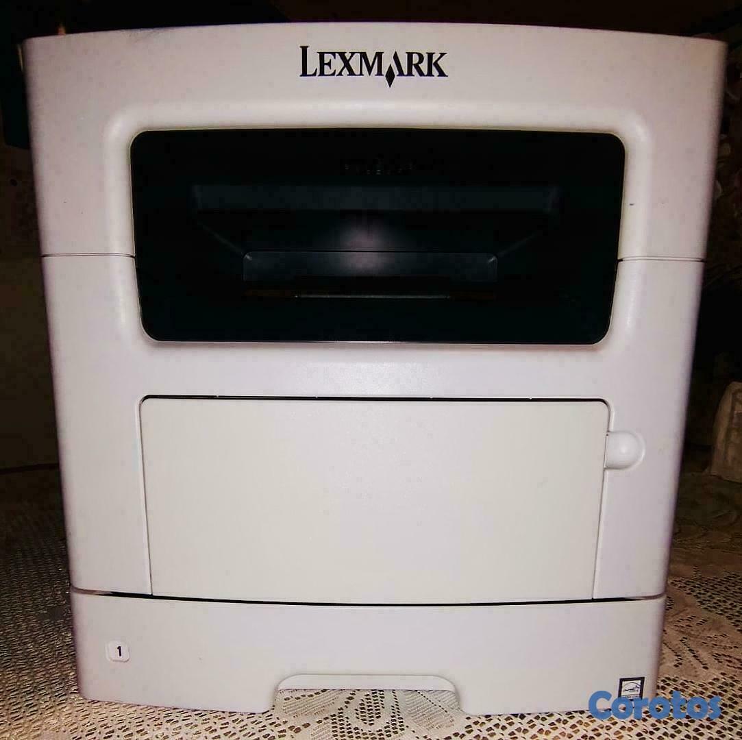 impresoras y scanners - Impresora Lexmark modelo MX310dn, como nueva.  Con juego de cartuchos extra. 2