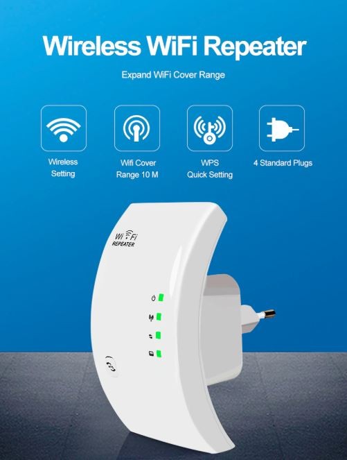otros electronicos - Repetidor Wifi 300 Mbps 1