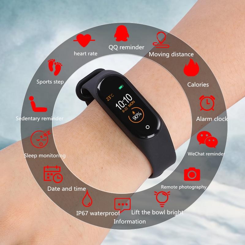 accesorios para electronica - Smartwatch - Reloj inteligente fitness M4. 1