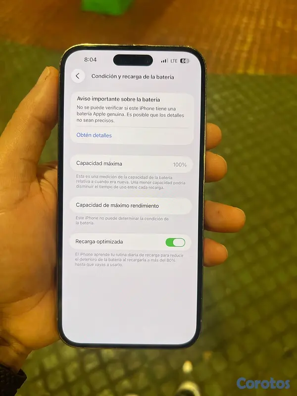 celulares y tabletas - iPhone 14 Pro max de 128 factory  5