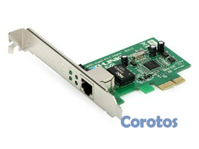 computadoras y laptops - TARJETA DE RED PCI-E GIGABIT ETHERNET TP-LINK TG-3468. WAKE-ON-LAN, LOW PROFILE