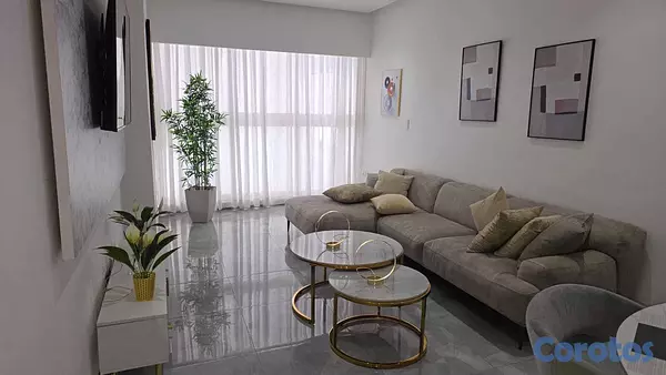 apartamentos - En Sector Urbanización Real Torre Moderna excelentes amenidades, amueblado 8