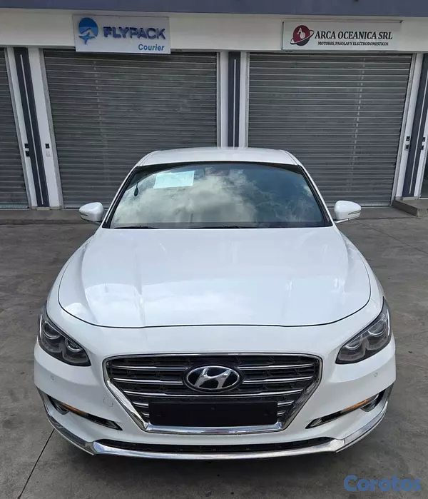 carros - HYUNDAI GRANDEUR 2018 BLANCO 11