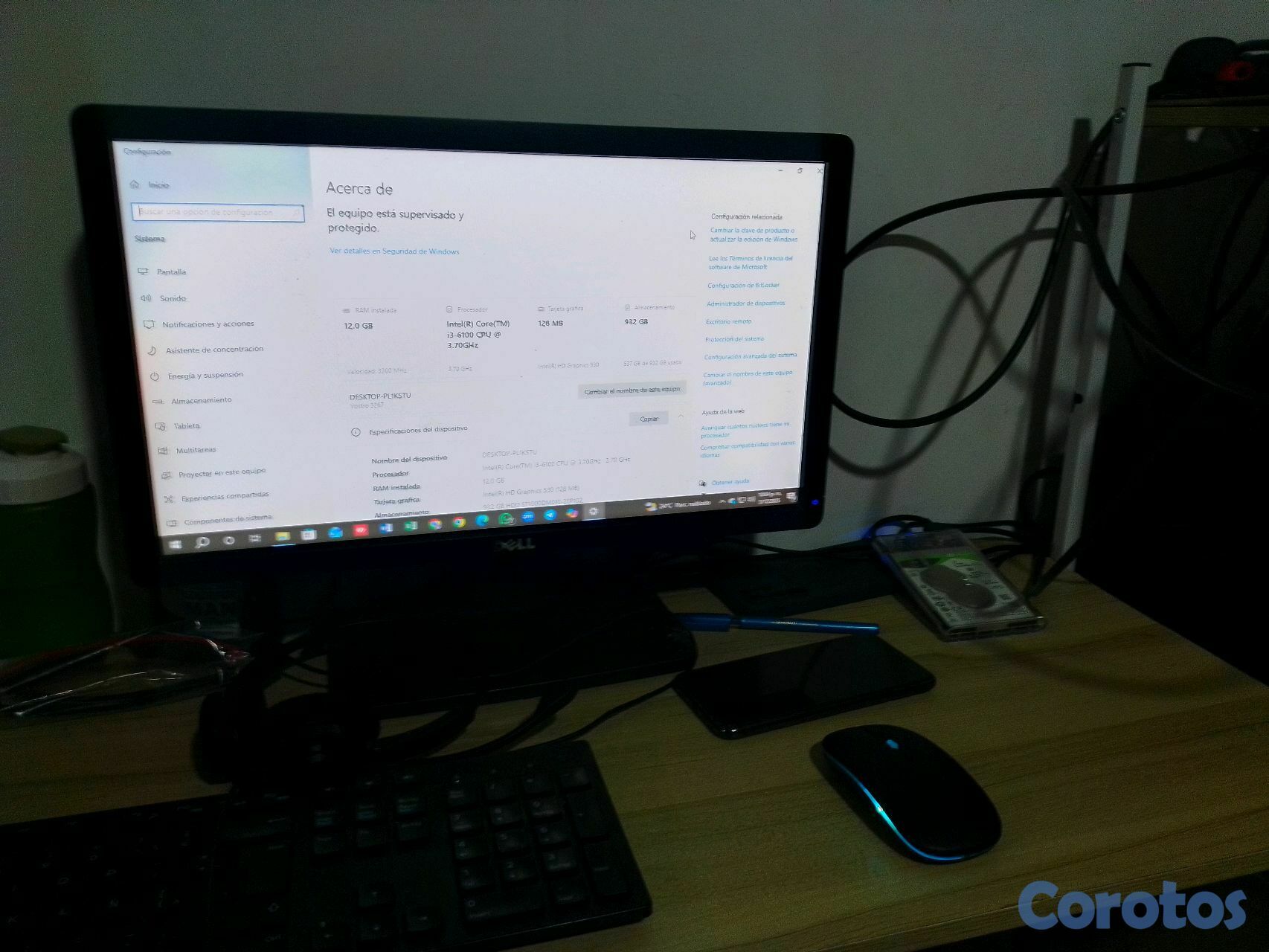 computadoras y laptops - computadora completa del vostro 1
