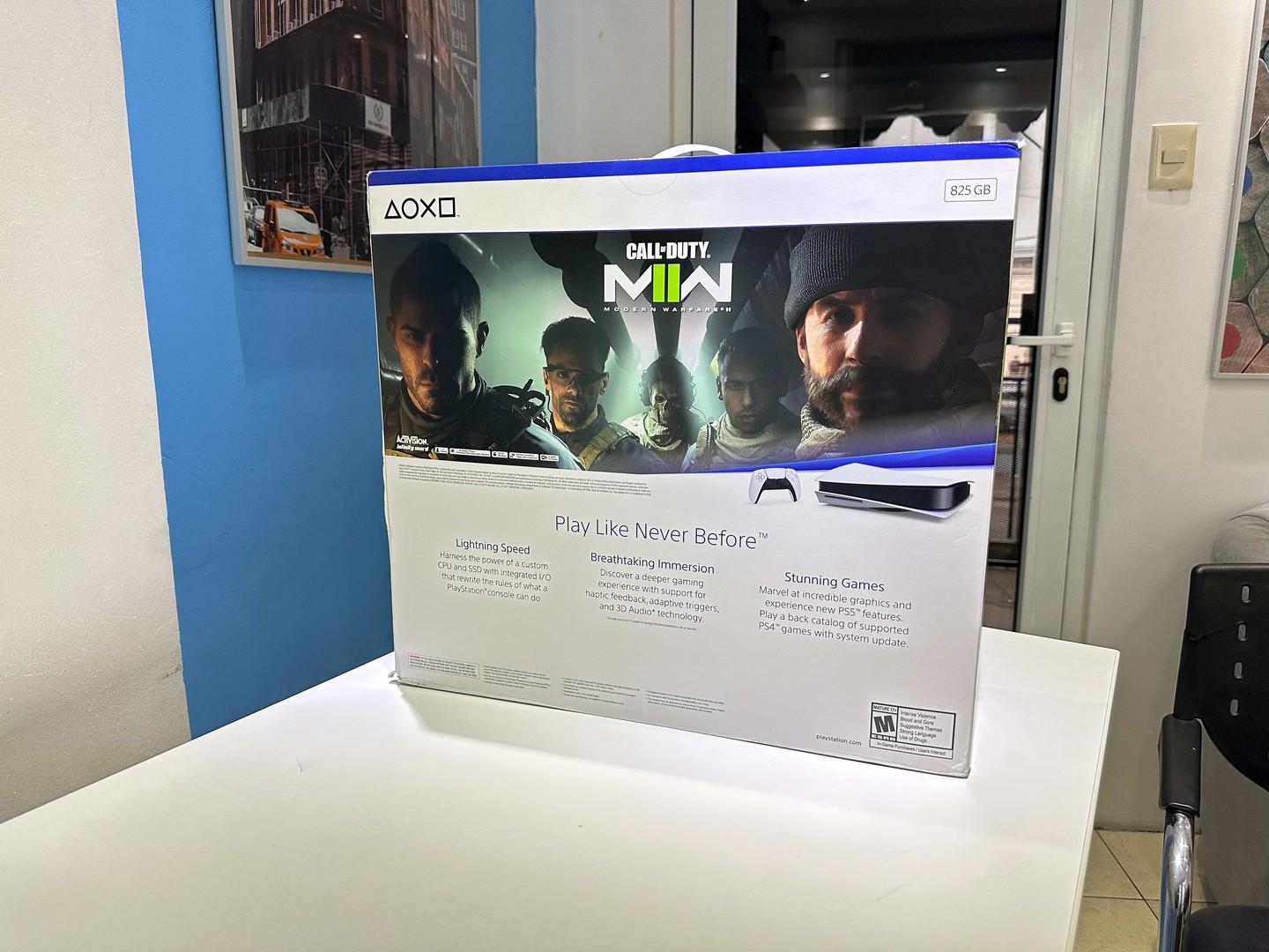 consolas y videojuegos - PlayStation 5 "Juego incluido Call of Duty ModerWare " Version CD, $ 35,500 NEG 1