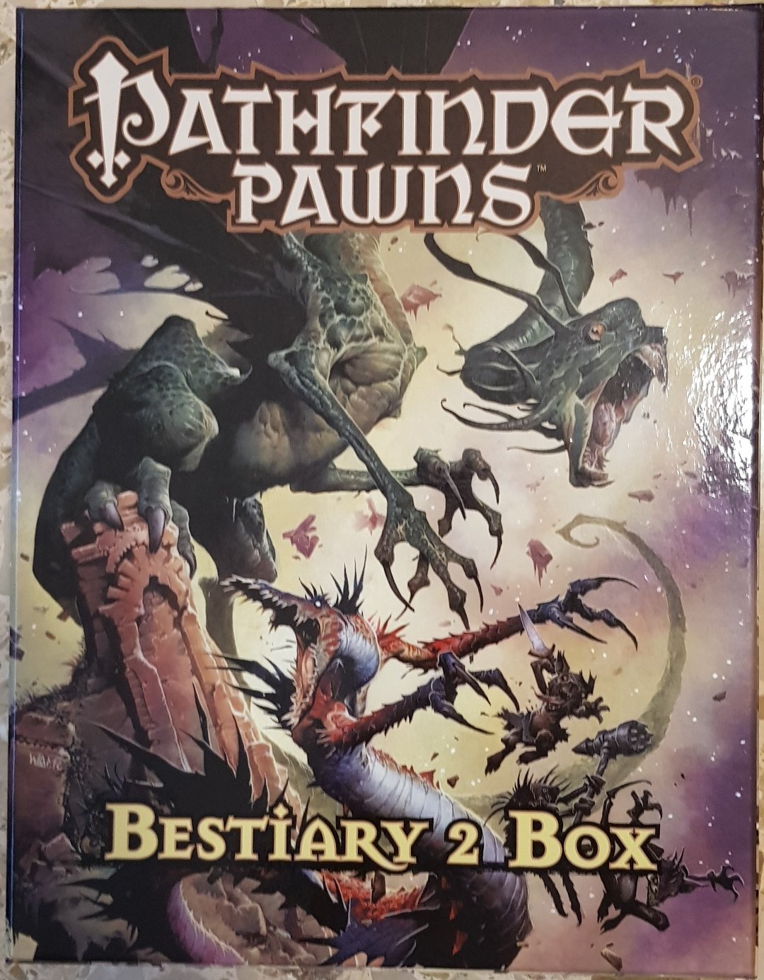 hobby y coleccion - Juego de mesa Pathfinder Pawns Bestiary 2 tipo RPG
