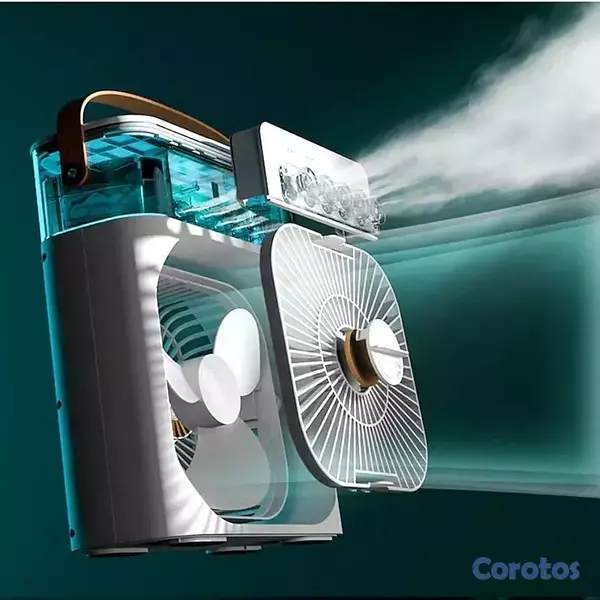 aires acondicionados y abanicos - Abanico/ Mini Ventilador De Aire Con Humificador
 7