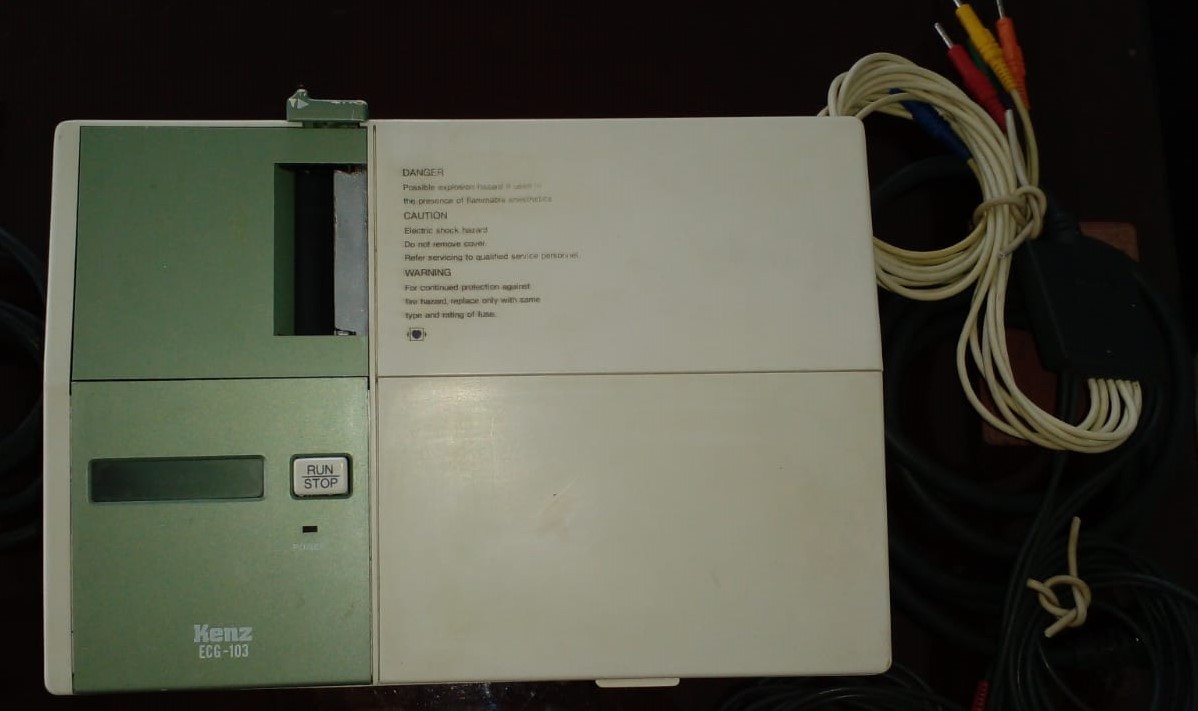 otros electronicos - Electrocardiógrafo KENZ 103 para repuesto