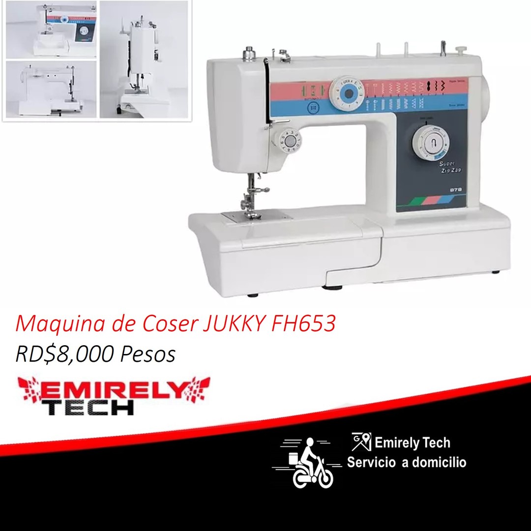 Maquina de coser Electrica multifuncional profesional JUKKY FH653 0